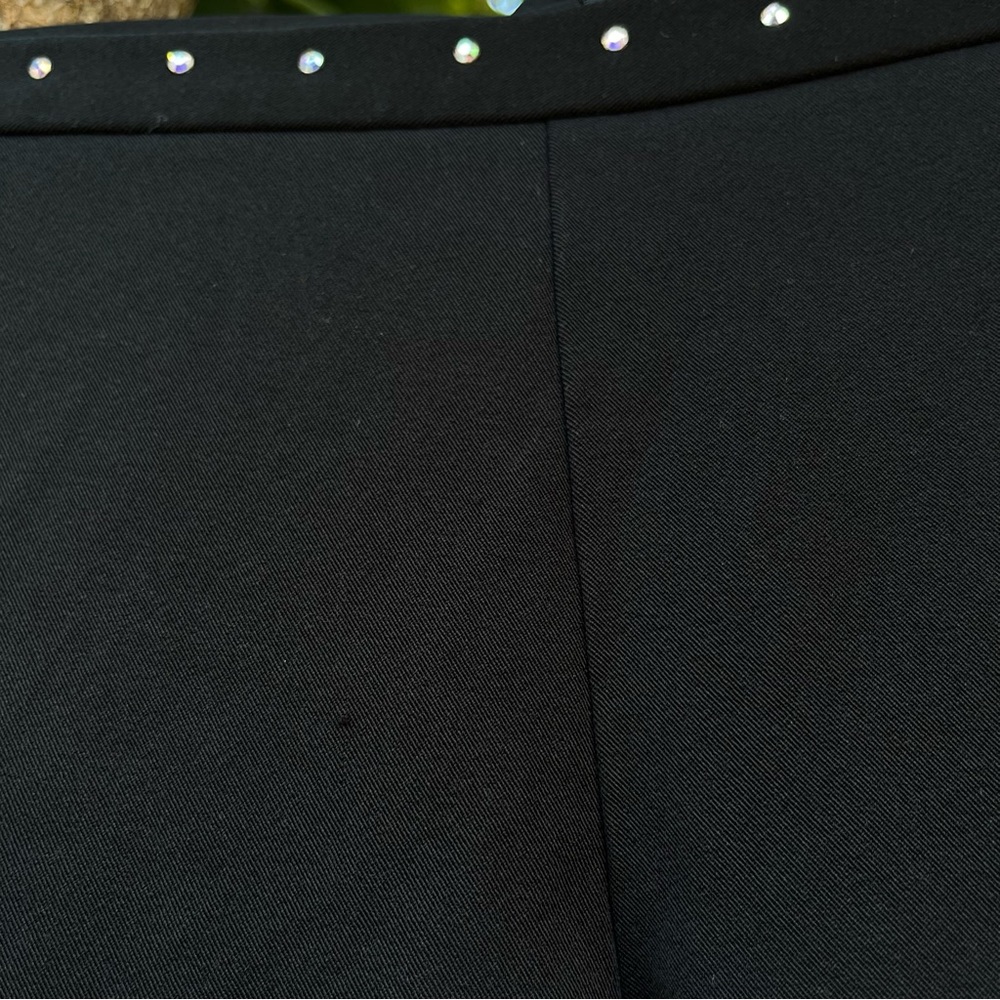 Vintage Y2K Forever 21 Rhinestone Pants in black . - Picture 5 of 10